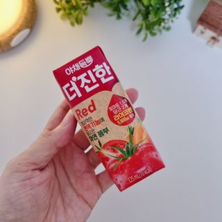 [롯데칠성] 야채듬뿍 더'진한 [롯데칠성] 야채는 이제 COLORFULL! 야채듬뿍  더 진한 레드 4개 +퍼플 4개 (총 8개) — 5점을 준 리뷰어가 2023년 6월 올린 사용 사진