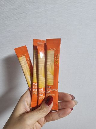 [닥터루템]맛있는 파인애플맛 과채효소 THE파이토엔자임365 1box (30포) — 5점을 준 리뷰어가 2022년 10월 올린 사용 사진