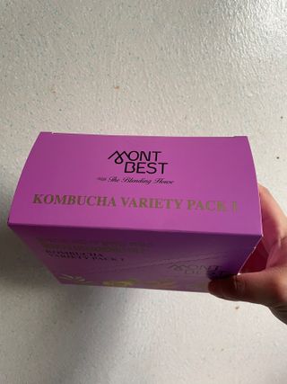 [몽베스트] 위드더 블랜딩 하우스 콤부차 _ 버라이어티팩 — 5점을 준 리뷰어가 2024년 4월 올린 사용 사진