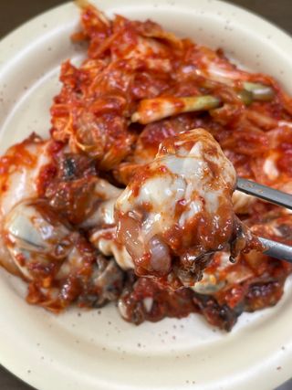 셰프애찬 별미김치 굴겉절이 1kg — 5점을 준 리뷰어가 2022년 12월 올린 사용 사진