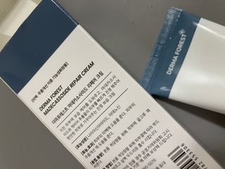 더마포레스트 마데카소사이드 리페어 크림 / 캐비아추출물 병풀추출물 시카케어 미백 주름개선 — 5점을 준 리뷰어가 2021년 6월 올린 사용 사진