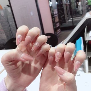 데싱디바 매직프레스 가을매니 코핀 5종 중 택1 — 5점을 준 리뷰어가 2021년 10월 올린 사용 사진