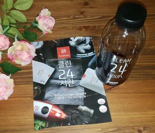 클린24시간 1BOX(5포) + 전용보틀(500ml) — 5점을 준 리뷰어가 2023년 1월 올린 사용 사진