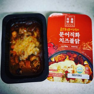 자연풍미 문어직화볶음 3종 (불고기, 불곱창, 치즈불닭) — 5점을 준 리뷰어가 2022년 8월 올린 사용 사진