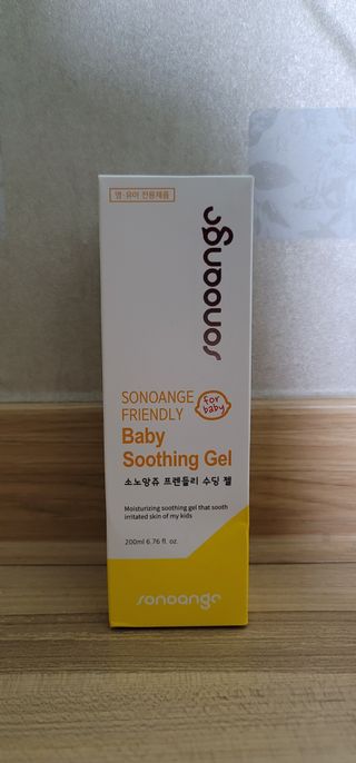 소노앙쥬 프렌들리 수딩젤 — 5점을 준 리뷰어가 2022년 6월 올린 사용 사진