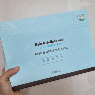 아므_이너뷰티 라이트 앤 딜라이트 밀 민트 초코 — 5점을 준 리뷰어가 2021년 7월 올린 사용 사진