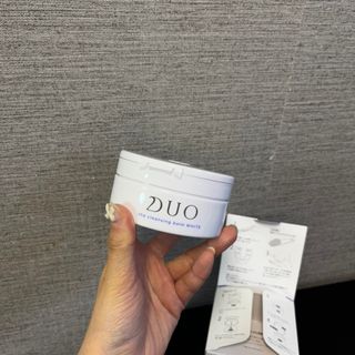 듀오코리아 [듀오] 피부맞춤형 저자극 클렌징밤 1종 랜덤발송 (모공케어,안색개선,안티에이징,블랙헤드) — 5점을 준 리뷰어가 2022년 4월 올린 사용 사진