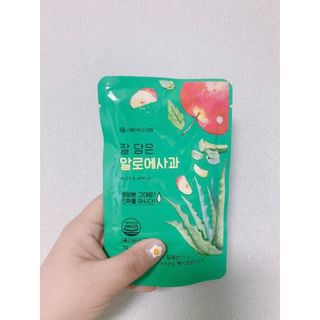 서울약사신협 잘 담은 알로애사과_70ml x 30포 — 5점을 준 리뷰어가 2021년 9월 올린 사용 사진