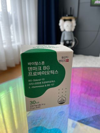 바이탈스푼덴마크BG프로바이오틱스 — 5점을 준 리뷰어가 2021년 7월 올린 사용 사진