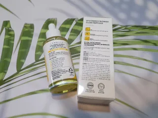 랑벨 비타 에너지 잡티 앰플 50ml 고농축 비타민, 저자극, 수분 촉촉, 미백 앰플 — 5점을 준 리뷰어가 2022년 3월 올린 사용 사진