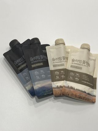 일일하우 슬리밍 플랜B 고소한 귀리맛, 진한 카카오맛 (체중조절식) — 4점을 준 리뷰어가 2023년 7월 올린 사용 사진