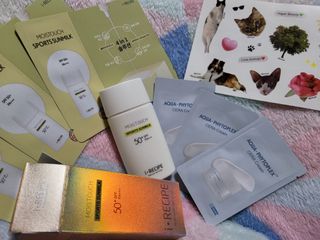 아이레시피 모이스트터치 스포츠 선밀크 50ml (SPF50+ PA+++) — 5점을 준 리뷰어가 2023년 6월 올린 사용 사진