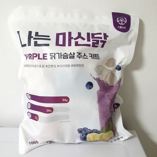 수플먼트 나는 마신닭!! 닭가슴살 주스키트, 먹기 힘들었던 닭가슴살 이제는 마시자 — 5점을 준 리뷰어가 2023년 3월 올린 사용 사진