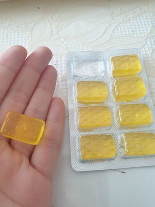 마요라 히말라야 솔트 캔디 2종-페퍼민트 맛, 라임민트 맛 — 5점을 준 리뷰어가 2022년 12월 올린 사용 사진