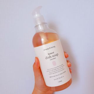 심플리오리빙 어니스트 주방세제 본품 500ml + 리필 900ml (코코넛향) — 5점을 준 리뷰어가 2022년 6월 올린 사용 사진