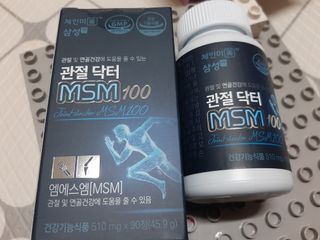 체인미 관절 및 연골건강에 도움을 줄수있는 관절닥터 MSM100 — 5점을 준 리뷰어가 2021년 12월 올린 사용 사진