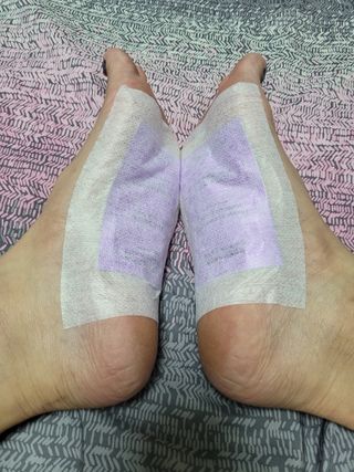 [레제르] 아로마 수액패치 발패치 30매입 -라벤더향/유칼립투스향/대나무향 — 5점을 준 리뷰어가 2022년 10월 올린 사용 사진