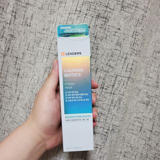 리더스코스메틱 리더스 카밍 바이오틱스 크림 마스크 — 5점을 준 리뷰어가 2021년 6월 올린 사용 사진