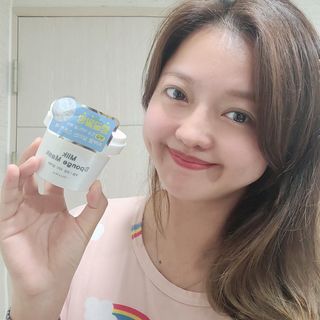 리더스코스메틱 리더스 밀크 스폰지 마스크 — 5점을 준 리뷰어가 2021년 9월 올린 사용 사진