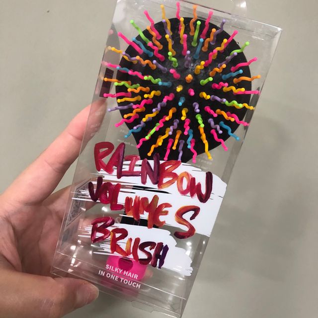 아이캔디 레인보우 볼륨S  브러쉬 미디엄 블랙 리뷰 사진