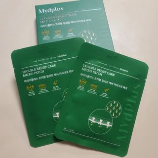 마이디플러스 트러블 릴리프 케어 마이크로 패치 1박스 2매 — 5점을 준 리뷰어가 2021년 11월 올린 사용 사진