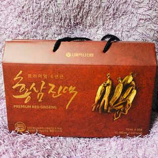 서울약사신협_프리미엄 6년근 홍삼진액_70mlx30포 — 5점을 준 리뷰어가 2021년 2월 올린 사용 사진