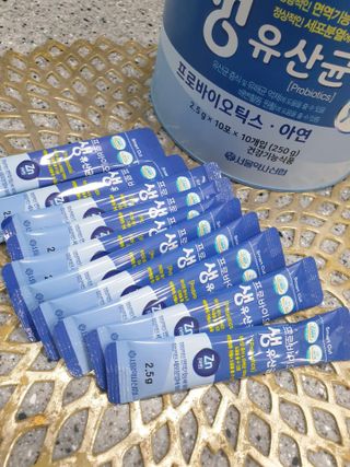 서울약사신협_프로바이오생유산균_2.5G x 100포 — 5점을 준 리뷰어가 2021년 4월 올린 사용 사진