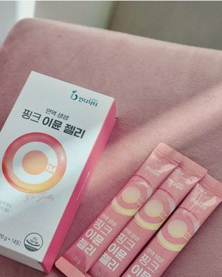 [인디닥터] 면역 생생 핑크 이뮨 젤리 — 5점을 준 리뷰어가 2022년 4월 올린 사용 사진