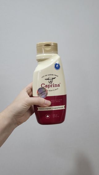 (구패키지)카프리나 프레쉬 산양밀크 어메이징 바디워시 500ml(오리지널향) — 5점을 준 리뷰어가 2023년 2월 올린 사용 사진
