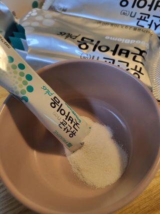 프리마인 유산균 국가지정연구소 선정, 살아있는 생유산균 200억 마리의 힘. 유산균n굿바이옴플러스 — 5점을 준 리뷰어가 2022년 11월 올린 사용 사진