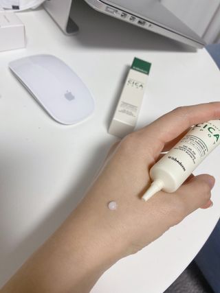 [위드덤] 워터풀 인텐스 리페어 포뮬라 — 5점을 준 리뷰어가 2021년 11월 올린 사용 사진
