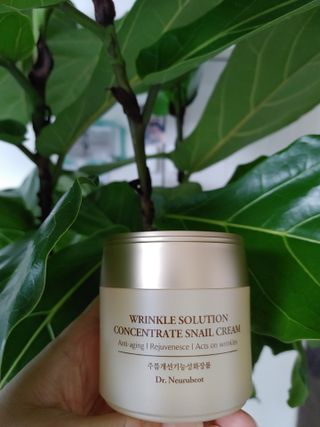 Dr.느루벗 느루벗 링클 솔루션 콘센트레이트 스네일 탄력 달팽이 크림 80g — 5점을 준 리뷰어가 2021년 4월 올린 사용 사진