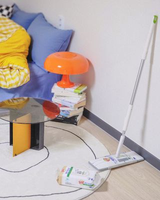 3M 스카치브라이트 재활용 PET 정전기청소포 대형 30매 (막대걸레 증정) — 5점을 준 리뷰어가 2023년 5월 올린 사용 사진