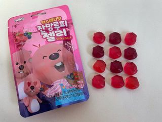 [팔도] 잔망루피젤리 믹스베리맛 42g 8개 — 5점을 준 리뷰어가 2022년 1월 올린 사용 사진