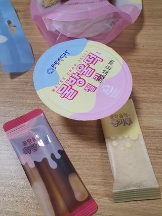 (주) 피치코리아 물방울떡젤리 X 2개입 — 5점을 준 리뷰어가 2022년 11월 올린 사용 사진