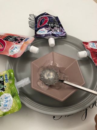 ORIHIRO 오리히로 곤약젤리 제로칼로리 130g 4종 4팩(맛별로 1팩씩) — 5점을 준 리뷰어가 2023년 1월 올린 사용 사진