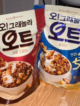 마켓오네이처 오!그래놀라 오트 — 5점을 준 리뷰어가 2024년 4월 올린 사용 사진