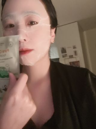 세뚜아(Cettua) 나우[세뚜아] 포레스트 수딩 마스크 Cettual Forest  Soothing Mask 4매 — 4.5점을 준 리뷰어가 2024년 1월 올린 사용 사진