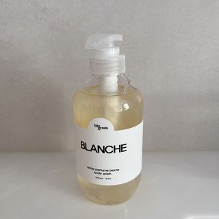 빅그린 니치 퍼퓸 바이옴바디워시 500ml(상탈, 블랙베리&베이, 블랑쉐 3종 중 택1) — 4점을 준 리뷰어가 2022년 12월 올린 사용 사진