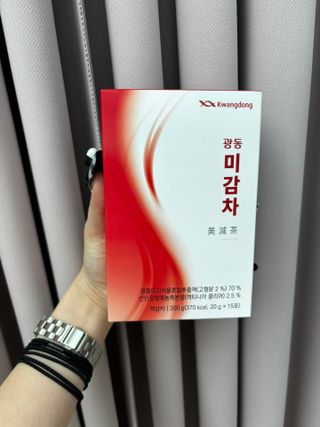 광동생활건강 MF[광동]가벼운 하루 시작✨ 광동 미감차 15포 1박스 — 5점을 준 리뷰어가 2024년 5월 올린 사용 사진