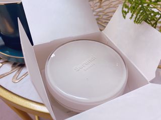 세렌디뷰티 퍼펙트 에어리 래디언스 쿠션 — 5점을 준 리뷰어가 2022년 1월 올린 사용 사진