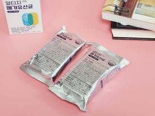 [이롬] 알티지 메가유산균 1 개월분 (490mgx30캡슐x2개입) — 5점을 준 리뷰어가 2022년 6월 올린 사용 사진