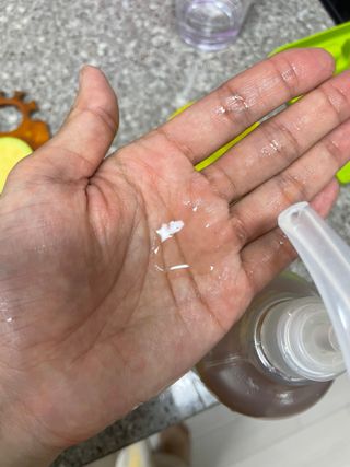 심플리오리빙 어니스트 주방세제 본품 500ml + 리필 900ml (코코넛향) — 5점을 준 리뷰어가 2022년 6월 올린 사용 사진