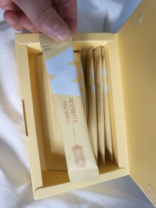디오르 파인화이트 — 5점을 준 리뷰어가 2022년 1월 올린 사용 사진