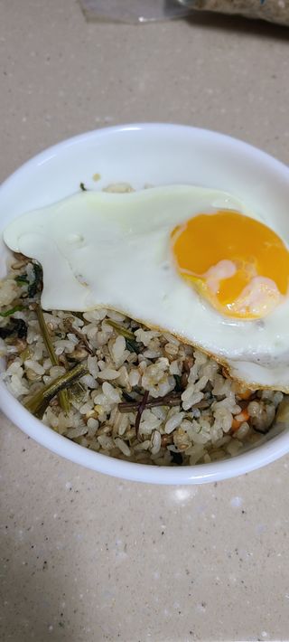 천일식품 5가지 국산 곡물로 만든 5가지 나물밥 — 5점을 준 리뷰어가 2021년 5월 올린 사용 사진