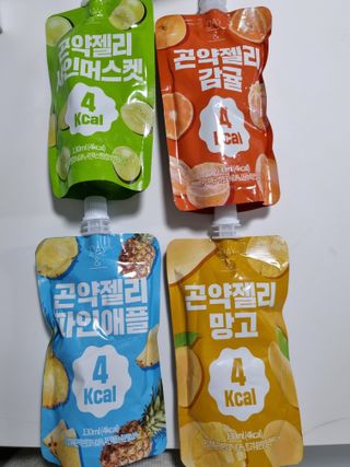 참앤들황토농원 10가지 맛, 입맛대로 스페셜하게~ 가볍게 한 포 땡! 곤약젤리 스페셜 패키지 130ml x 30포 — 5점을 준 리뷰어가 2022년 12월 올린 사용 사진