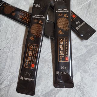 프리마인 자체 기업부설 연구소에서 찾아낸 건강한 수면의 비밀.  슬립토 플러스 30포 — 5점을 준 리뷰어가 2022년 4월 올린 사용 사진