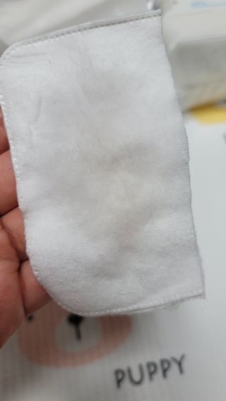 설랩수앤슈, 직접 만들어 쓰는 아기 물티슈 — 5점을 준 리뷰어가 2021년 9월 올린 사용 사진