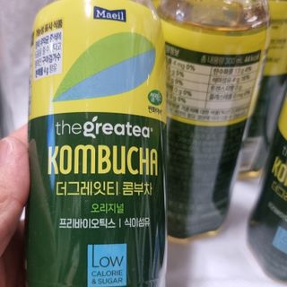 더그레잇티 콤부차 [매일유업] 더그레잇티 44kcal 콤부차 300ml *12개입 (오리지널 6개+베리리치 6개) — 5점을 준 리뷰어가 2023년 7월 올린 사용 사진