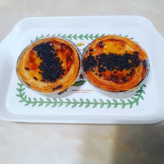 디앙뜨 포르투갈 에그타르트 오리지널 맛+패션후르츠+초콜릿타르트 맛 중 택1 — 5점을 준 리뷰어가 2021년 8월 올린 사용 사진